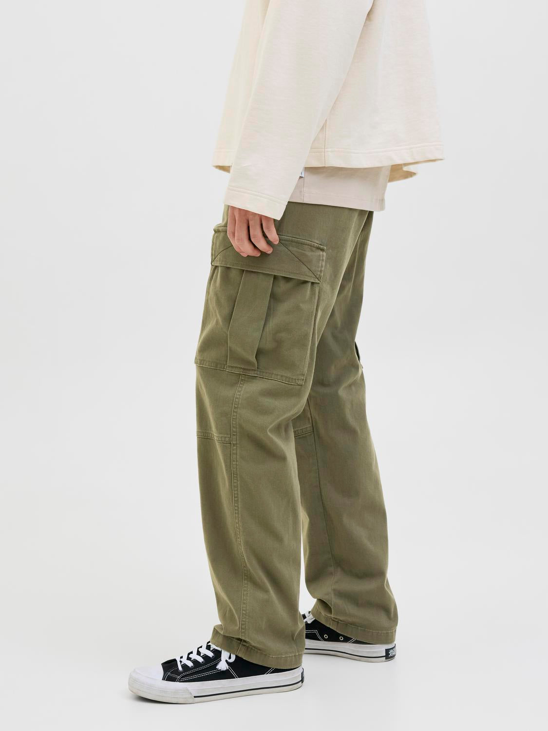 Pantalón Kane cargo relaxed - Olive Night