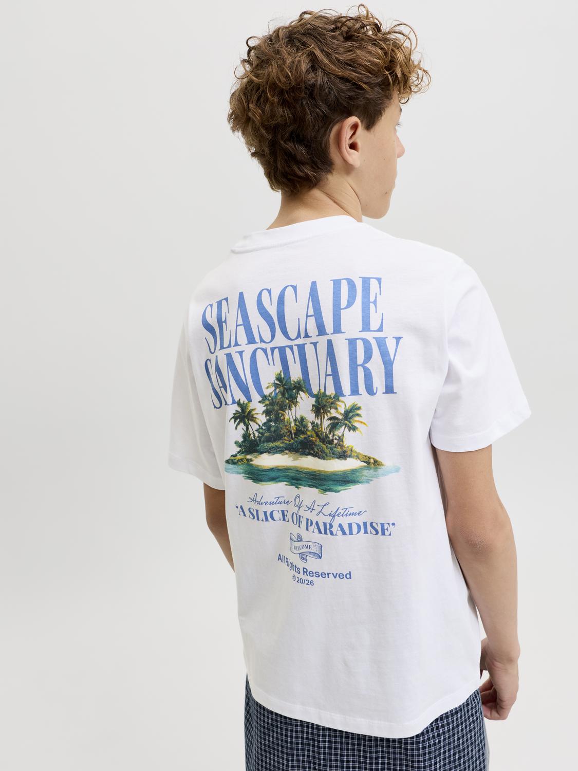 Remera Photo - Bright White (Island)