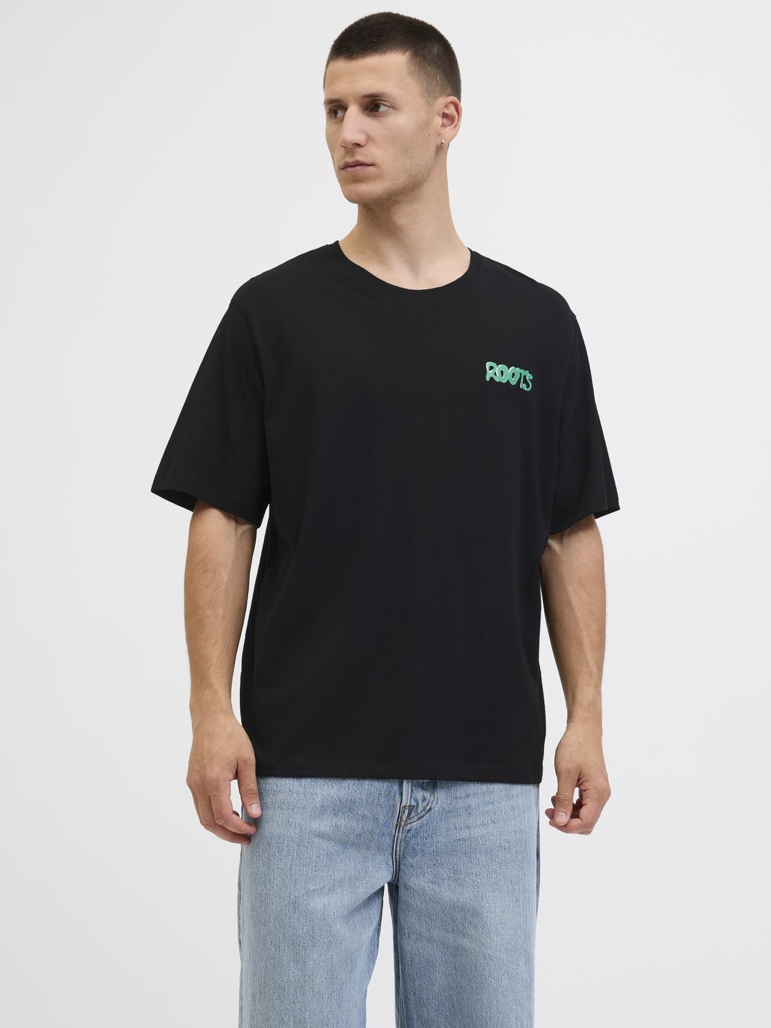 Remera Wobly relaxed - Black