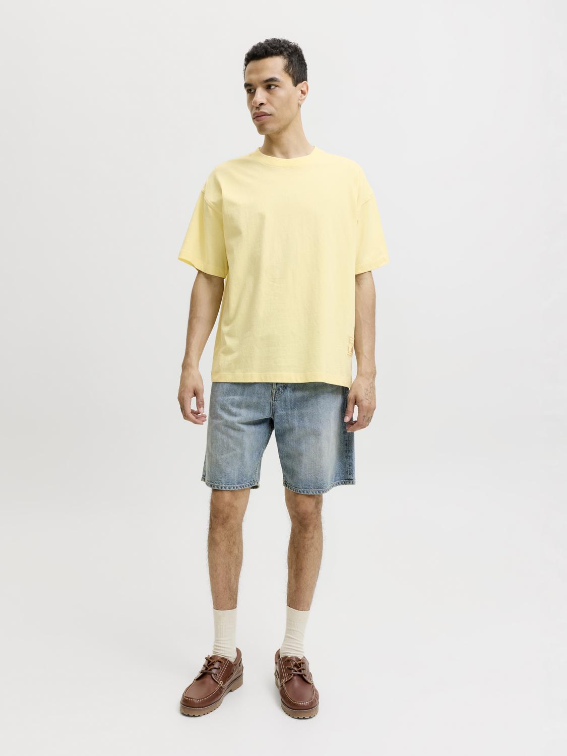 Camisa Cotedazur loose - Pastel Yellow