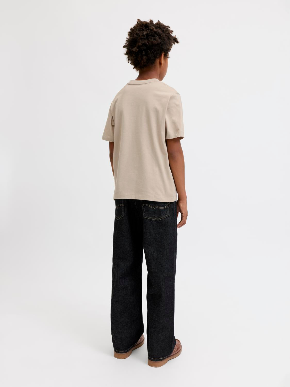Remera Frederiksberg con monograma - Feather Gray