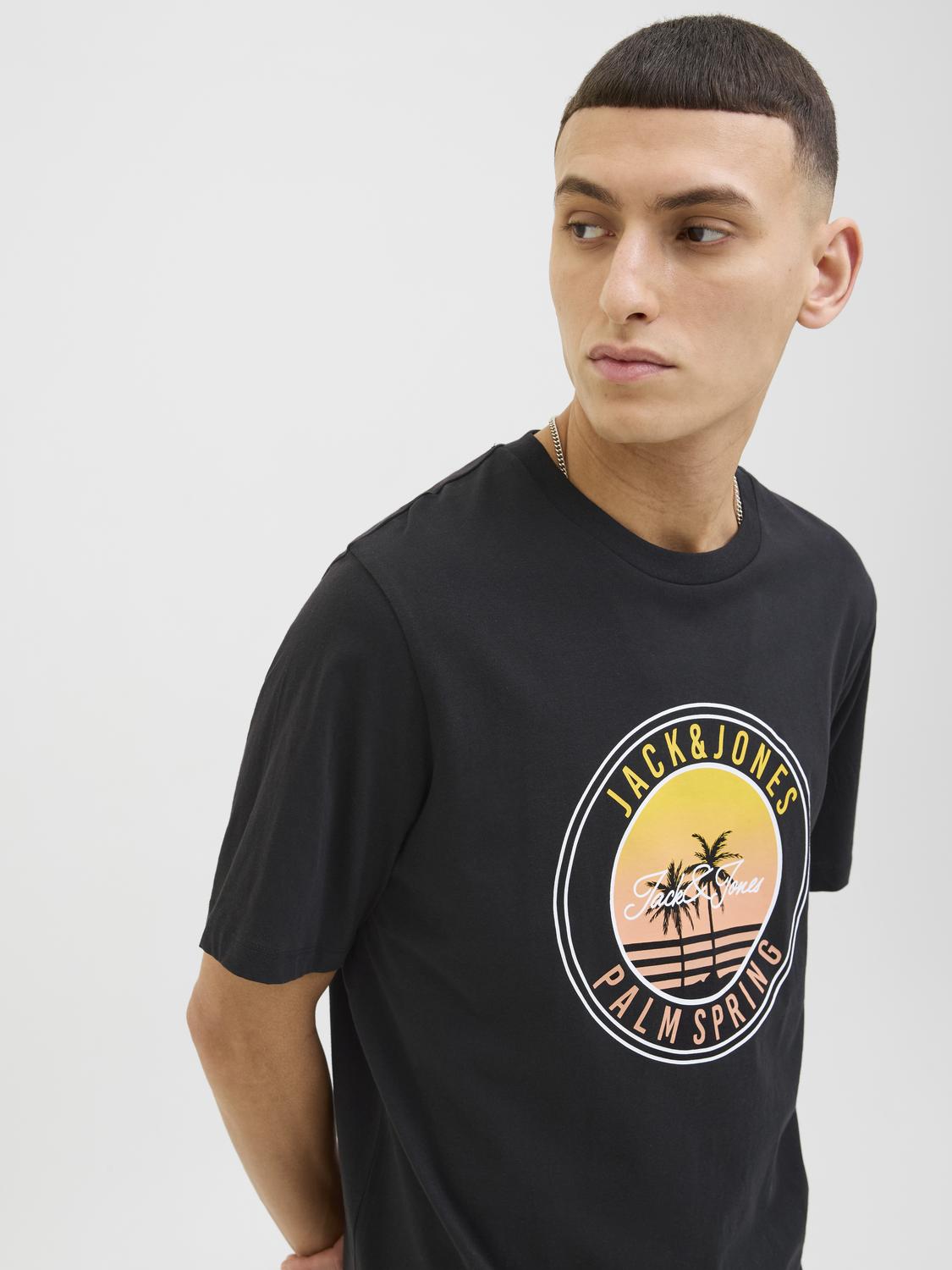 Remera Palm - Black