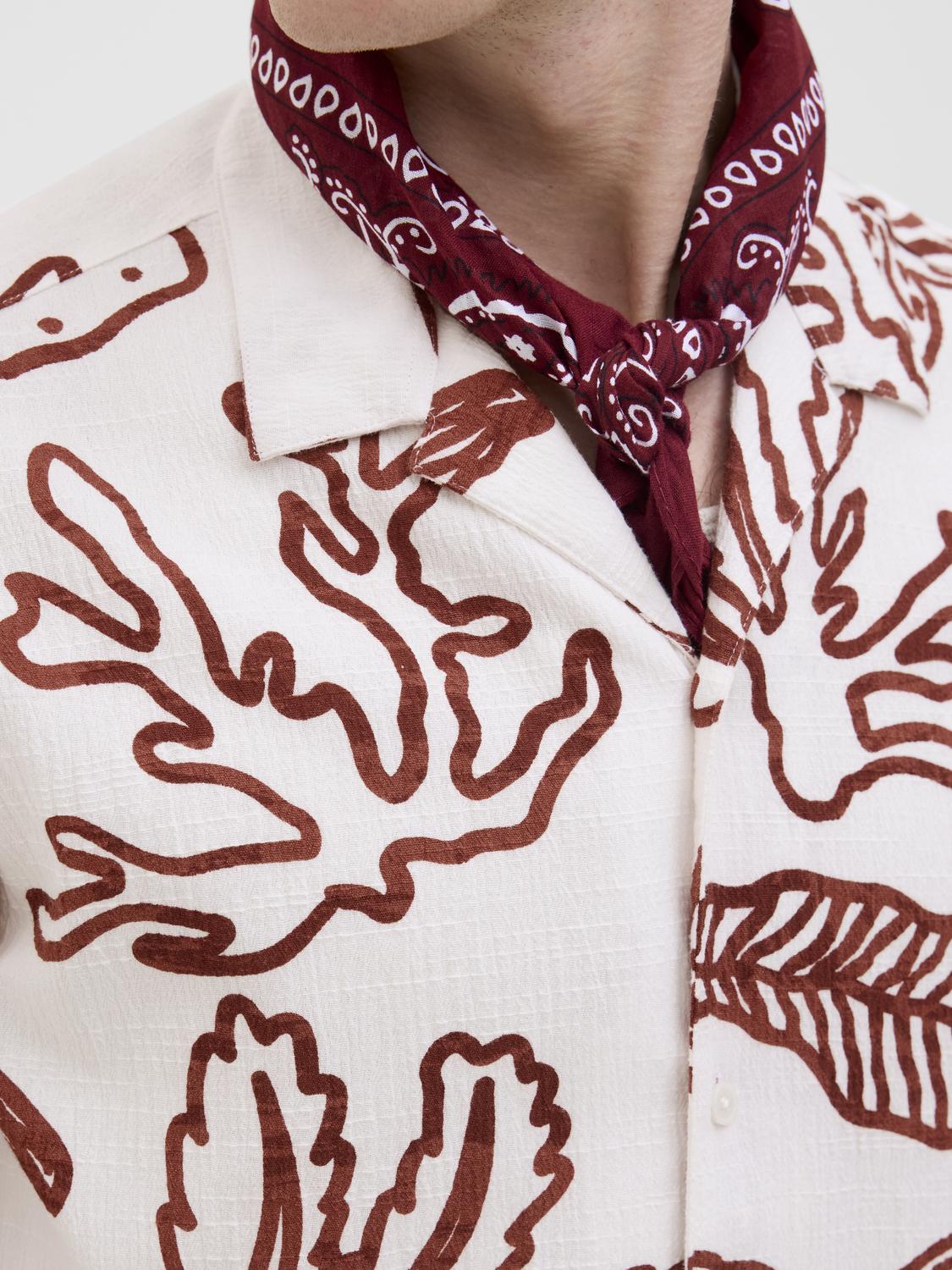 Camisa Luke relaxed - Cloud Dancer