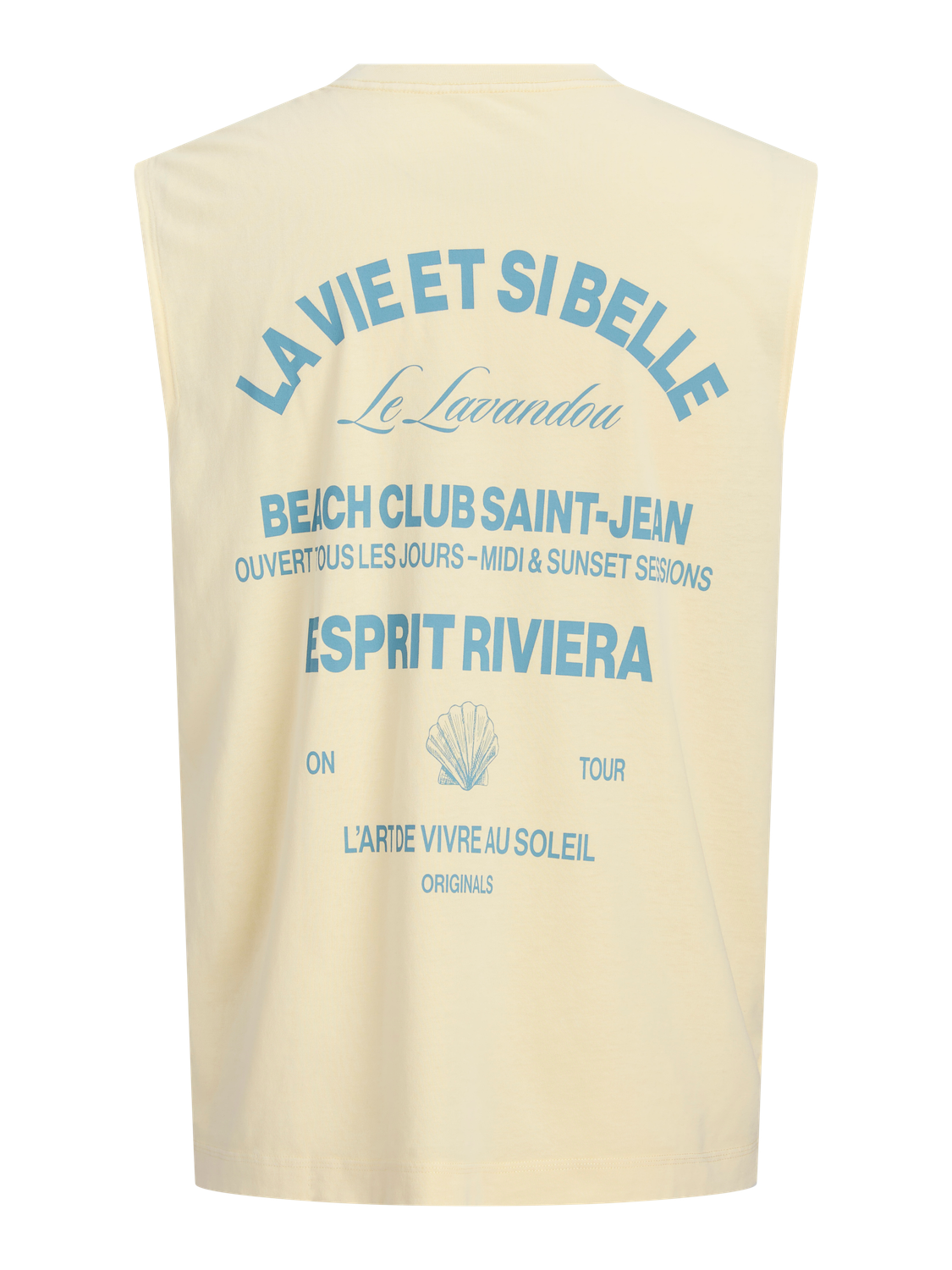 Camisa Cassis relaxed - Pastel Yellow