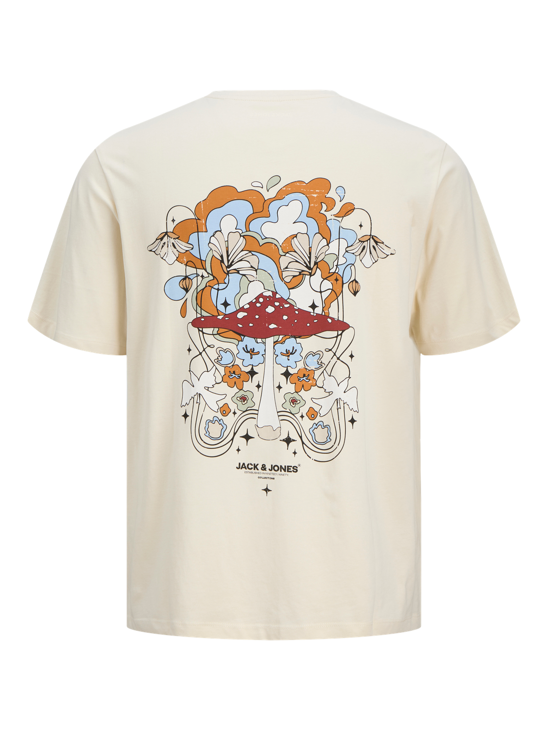 Remera koji relaxed - Antique White