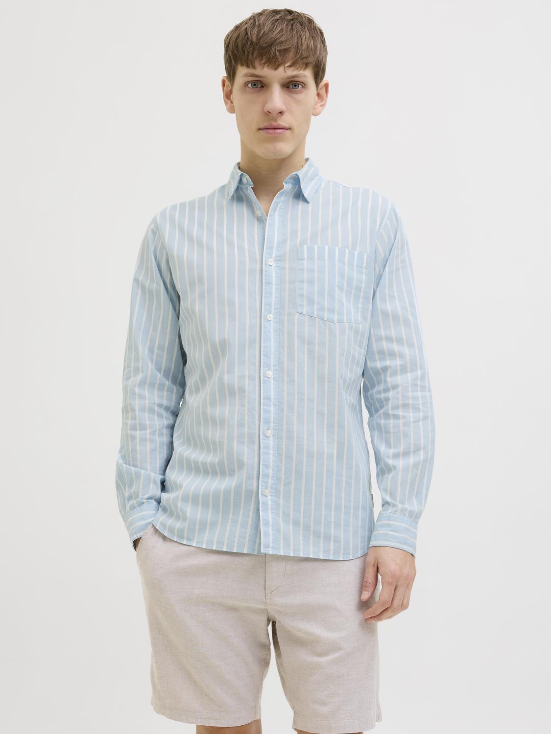 Camisa rebrow - Chambray Blue